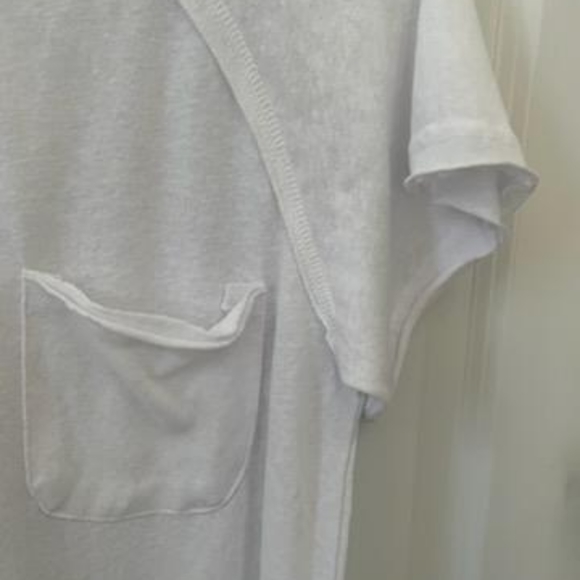 NWOT!! Aiopr Women's Short Sleeve, Loose Fit Crewneck, Oversized Casual Pocket T - Picture 5 of 7